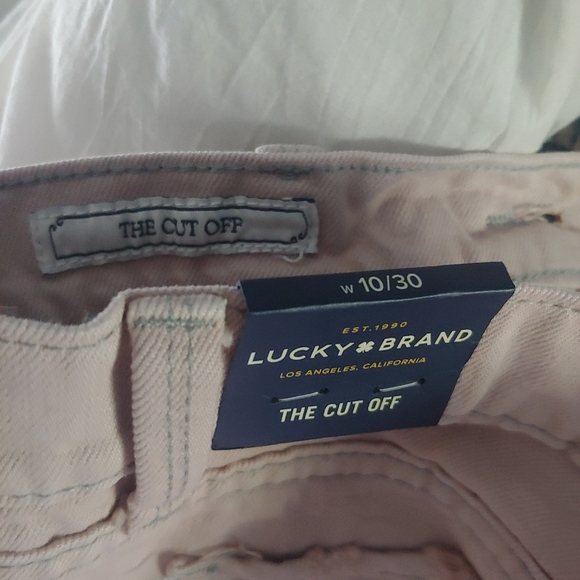Women's size 30 Lucky Brand Jean cutoffs shorts - Picture 7 of 9